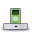 Dock apple green ipod