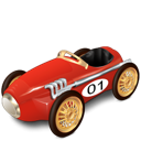 Toy transportation car racing