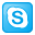 Blue box skype social