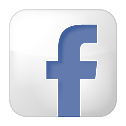 Facebook fb white social