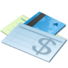 Card credit financial money payment invoice
