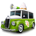 Circus cream ice car