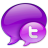 Pink logo twitter small