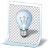 Light bulb idea tip document