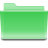 Green folder places