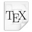 Tex text mimetypes