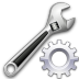Cog grey silver tools wrench preferences other categories
