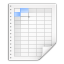 Mimetypes office spreadsheet