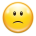 Emotes face sad