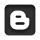Square blogger logo