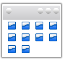 Actions view list icons