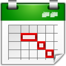 Actions view calendar timeline