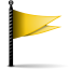 Actions flag yellow