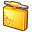 Folder connected gold