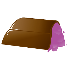 Pink chocolate