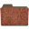 Crimsony damask folder