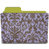 Hyacinth damask folder