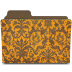 Tangeriny damask folder