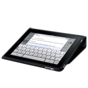 Computer tablet flip hardware keyboard bag case ipad