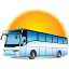 Bus omnibus vehicle transport
