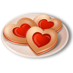 Love favourite fav heart valentine cookies hearts food
