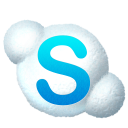 Christmas snowball snowballs logo social skype