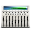 Audio mixing desk desktop