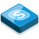 Skype social logo