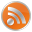 Rss social logo arrow