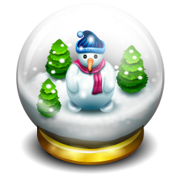 Snow ball weather christmas