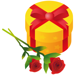 Rose present gift birthday valentine christmas flower love