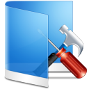 Folder blue configure