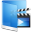 Movie folder video film blue videos