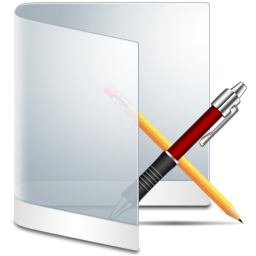Folder software app application white apps
