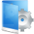Folder blue system