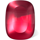 Garnet red gem jewel