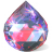 Swarovski crystal teardrop jewel gem jewelry