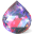 Swarovski crystal teardrop jewel gem jewelry