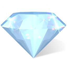 Blue Gem Diamond Jewel Jewelry 32px Icon Gallery