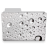 Water drops folder mac icons