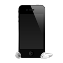 Iphone mobile cellphone cell phone telephone headphones call contact