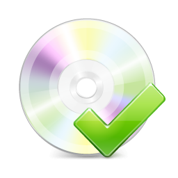 Disc disk yes tick ok accept check