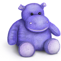 Rhino teddy toy bear