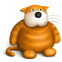 Cat toy teddy bear