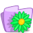Folder flower green