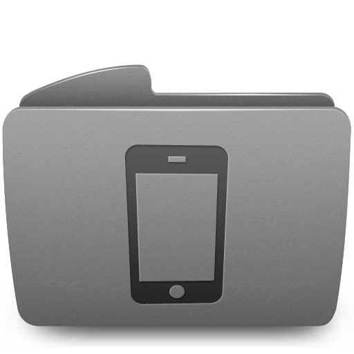 Mobile folder iphone