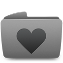 Folder heart