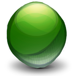 Mics pointless green sphere