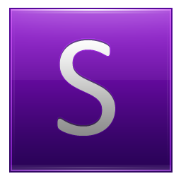 Letter violet st