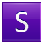 Letter violet st